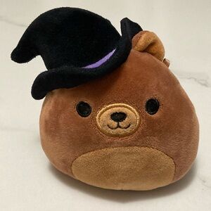 Squishmallows Walter Halloween Bear with Witch Hat 5" Plush Mini